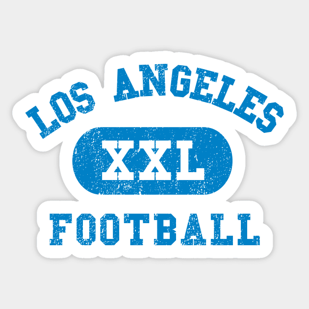 Los Angeles Football IV Sticker by sportlocalshirts